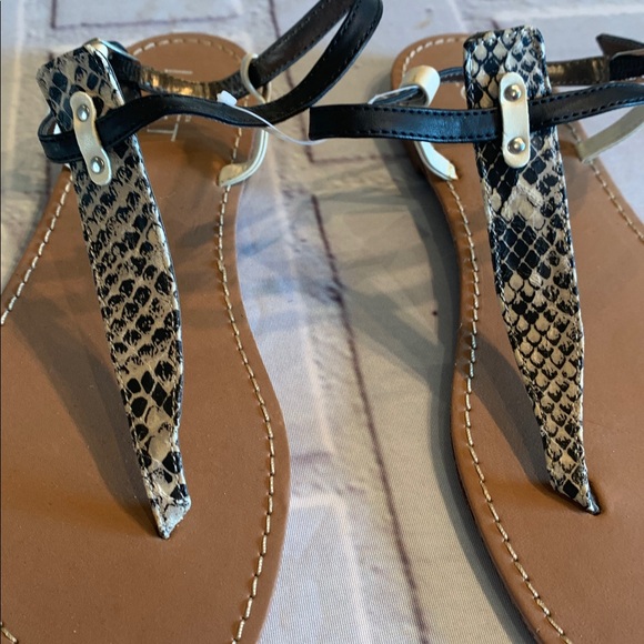 🎉NEW LISTING!🎉LOFT Snakeskin Print Sandals - Picture 2 of 10